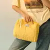 Bolsa Cosmética Suave de Flores Portátil para Viaje Color Macarrón Bolsa de Almacenamiento Gran Capacidad Bolsa para Lavar a Mano