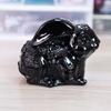 Artesanías de Cristal Adornos de Conejo Esmaltado Coloridos Regalos de los Doce Signos del Zodíaco Decoración Esmaltada para Sala de Estar del Hogar Conejo de la Suerte