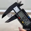 Contas Torcidas de Cristal Branco Natural Tamanho Grande Acessórios para Artesanato Pulseira DIY Feita à Mão Joias Acessórios de Moda S
