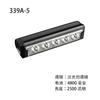 Luz delantera para bicicleta de montaña, superbrillante, de 6600 lúmenes, para conducción nocturna, de aleación de aluminio de alta capacidad, luz delantera horizontal para bicicleta.
