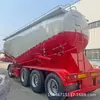 Exportação transfronteiriça semirreboque de transporte de material em pó de 3 eixos e 45 metros cúbicos, caminhão basculante, caminhão-tanque de cimento, caminhão-tanque