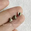 8mm Vintage Pequeno Feito à Mão DIY Bjd Mini Bronze Antigo 5 Botões Tecido Âncora Roupas de Boneca 746 Jinhua