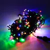 Luzes de Fio LED Pretas Macho e Fêmea Conectáveis Luzes para Festival das Estrelas Casamento Decoração Luzes de Natal Luzes de Fio à Prova d'Água para Engenharia Externa