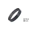 Pulsera Popular de Acero de Titanio Metálico Elástico Antiestático Terapia Magnética Cuidado de la Salud y Ecológica de Yingqi. Venta Directa de Fábrica.