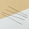 Grampo de cabelo antigo faça você mesmo com revestimento de retenção de cor, grampo de cabelo em liga em forma de U, pente de cabelo manual, grampo de cabelo com movimento passo a passo, acessórios para o corpo
