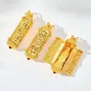 Loja de Ouro Mesmo Estilo Pingente de Ouro Imitado com Diamantes, Pingente Atrator de Riqueza, Colar de Corda Trançada, Pingente Unissex Atacado
