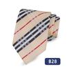 Corbata para Hombre Material Poliéster Corbata de Cuadros Escoceses Fabricante Stock Listo Venta al por Mayor
