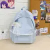 Mochila Coreana Nueva con Ribete de Encaje, Estilo Ins de Hada Artística para Estudiante de Primaria, Mochila Dulce de Alto Valor para Viajes