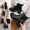 Botas de Moda 2024 Estilo Francés Comodidad Perezosa Casual Uso Diario para Mujeres Moda Vintage de Moda Punta Redonda