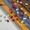 Lujosos Diamantes de Imitación con Forma de Flor para Uñas, Populares Diamantes de Imitación con Forma de Flor de Gota de Agua K9 para Decoración de Uñas de Año Nuevo, Deslumbrantes Diamantes de Imitación con Forma de Punta en la Base