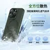 Disipación de calor transpirable, compatible con carcasa de teléfono móvil Apple 14, soporte magnético, carcasa rígida de malla de panal para iPhone 13 y Pro Max 15.
