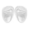 Almofadas para Antepé para Alívio da Dor, Palmilhas Meio Número Ultra Macias para Sapatos de Salto Alto Femininos, Almofadas Antiderrapantes para Pés Suados, Redutor de Tamanho de Sapato