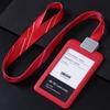 Set de cordón para gafete Dezhi de alta gama para gafetes de empresa listada, set de gafetes de pecho para guardia de entrada, set de protección de gafetes para fábrica de gafetes