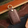 Adecuado para Genesis Modelo Antiguo Genesis Cubierta de Piel Genuina de Gama Alta para Llave de Coche Cubierta de Llave Hecha a Mano de Piel de Vaca