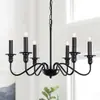Candelabro de Hierro Forjado Estilo Americano Transfronterizo Creativo para Comedor, Sala de Estar, Diseño Moderno, Dormitorio Sencillo, Estudio, Iluminación de Velas