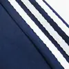 Sudadera Casual Suelta con Cuello en V y Tres Rayas Cosidas para Hombre Moda Callejera Europea y Americana Sudadera Pulóver con Bordado de Insignia para Primavera y Otoño
