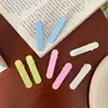 5cm Grampos de bico de pato ovais coloridos para meninas, presilhas laterais, presilhas para franja, presilhas de cabelo DIY, presilhas de bico de pato laqueadas