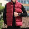 Colete de Algodão Acolchoado Masculino Primavera Outono Inverno 2026 Novo Estilo Roupa Externa Colete Casual Masculino Feminino Colete Quente Gilet Jaqueta