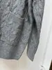 BORBOTIE Ropa de punto para mujer 2026 Primavera y Otoño Nuevo BC Lana de Cachemir Tejido de punto de ochos Bolsillo de color contrastante Cardigan con cuello en V