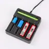 Carregador de bateria transfronteiriço tela LCD bateria de lítio 3.7V carregamento Ni-MH Não. 5 Não. 7 carregador de brinquedo AA de quatro compartimentos