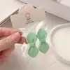 Paquete de 2 Pasador para el Cabello con Lazo Lindo de Primavera y Verano Pinza para Flequillo Corazón de Niña Pinza Lateral Pasador Lateral Accesorios para el Cabello Color Caramelo
