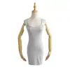 Vestido de Cor Sólida com Decote U e Alças Finas Feminino Verão Novo Estilo Ins Blogueiros Europeus e Americanos Street Style Garota Popular Sexy Bodycon Justo ao Corpo