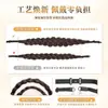 Diadema Trenzada con Pinza con Trenzas de Espina de Pescado, Pieza de Cabello Integrada para Cubrir la Línea del Cabello y Aumentar la Altura Craneal, Diadema Trenzada