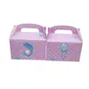 Maleta de Sirena con Vida Marina Caja de Regalo para Fiesta Navideña Caja de Dulces para Niños Caja de Papel Grande para Souvenirs