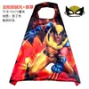 Capa Infantil de Halloween Spider-Man Capitán América Iron Man Hulk Wolverine Capa Disfraz