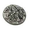 Botões Redondos de Metal Estilo Britânico Retrô Céu Estrelado Para Suéteres Tops Ternos Jaquetas Jeans Botões de Casaco