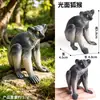 Simulación Mini Gato Perro Modelo de Animal Pequeño Juguete Corgi Perro Chai Pelo Dorado Marioneta Gato Gato sin Pelo Husky Mascota Linda