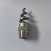 Boquilla espiral de acero inoxidable para pulverización, eliminación de polvo de humos, desulfuración, boquilla antiobstrucción 150 grados
