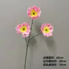 Flores Artificiais Rosa, Fonte de Suprimento: Flores Lírio Dourado Monet, Flores Artificiais para Decoração de Salão de Casamento