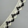 Hilo de Algodón Puro Encaje Hueco Tela Hecho a Mano DIY Decoración de Ropa Material de Encaje de Algodón Puro Accesorios para Coser Cortinas
