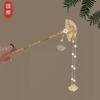 Acessórios de cabelo antigos Tassel Hairpin Sentido das mulheres Roupas antigas Hairpin Hair Bun Headwear Hanfu Cheongsam Hair Hairpin Acessórios passo a passo