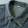 Nuevo Chaleco de Mezclilla Lavado Azul de Alta Gama para Hombre, Marca de Tendencia para Primavera y Otoño, Corte Delgado, Estilo Coreano, Chaleco Chaqueta Versátil