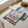 Yingchuang Nuevo Mantel de Tela Jacquard Nórdico Transfronterizo Bandera de Mesa de Lujo Ligero Cubierta para Mesa de Café Mueble de TV Toalla Venta al por Mayor y al por Menor