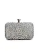 Venta Caliente Transfronteriza Bolso de Noche con Incrustaciones de Pedrería de Lujo Bolso de Mano Elegante Versátil de Moda para Mujer Estilo Europeo y Americano Exquisito