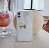 Funda para Teléfono Móvil de Bob Esponja para Apple 15 iphone11 Caricatura Linda 14 Creativa Transparente Cubierta Total Resistente a Caídas