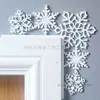 Decoración de Pared Navideña Nueva para Amazon Transfronterizo Colgante de Puerta Esquina de Puerta Jesús de Navidad Llegó a Casa Decoración