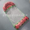 Cross-border em estoque PVC inflável abacaxi fruta flutuante fileira flutuante cama clipe rede de água rede listrada reclinável