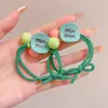 Elásticos de Cabelo Coloridos Doces para Meninas, Elásticos para Rabo de Cavalo e Coques, Faixas de Cabelo para Meninas Pequenas que Não Danificam o Cabelo, Acessórios de Cabelo