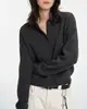 Suéter Julsin de Lã de Alta Qualidade Estilo M*Iu Camadas Retro Versátil Gola Polo Tricotado Outono e Inverno para Mulheres