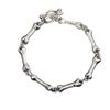 Pulsera de Hilo con Huesos Moda Masculina Gama Alta Versátil Hip-hop Accesorios Femeninos 2024 Nuevo Simple Nicho Joyería Personalizada