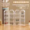 Caja de Joyería para Pendientes Exhibidor Giratorio Gran Capacidad Multicapa Acrílico Transparente Estante para Pendientes Clavos Collares