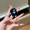 Pulseira de Relógio com Trevo de Quatro Folhas Adequada para S11 Apple Watch Iwatchs10/9Se Pulseira de Relógio de Metal