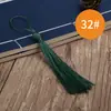 Atacado de Fábrica Ornamento Pendurado Estilo Antigo Marcador de Página Leque Festivo Tassel Colorido Embalagem Presente Cortina Pequeno Tassel