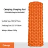 Colchoneta Inflable Auto-Inflable para Acampar al Aire Libre con Bomba de Pie, TPU con Forma de Diamante y Almohada para Esterilla de Dormir de Tienda de Campaña