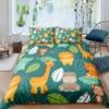 Ropa de cama de hoja de palma hoja de plátano comercio exterior de tres piezas funda de edredón transfronteriza estación independiente de Amazon exclusivo de Wal-Mart