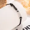 Pulseira Vintage de Obsidiana Koi com Corda Trançada Vermelha Design de Luxo Leve de Nicho Presente Boa Sorte Joia Versátil para Mulheres